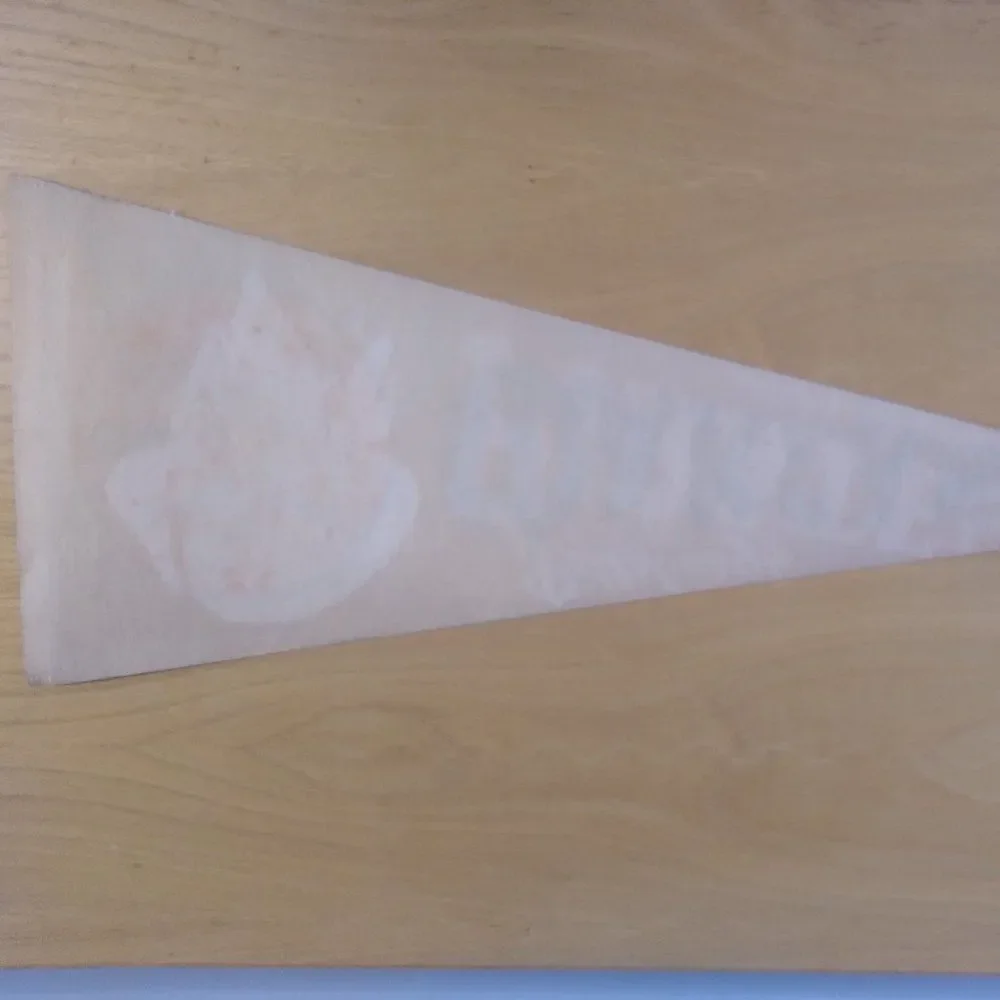 Vintage 60s Oakland Athletics MLB Pennant Flag